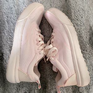 Dusty Pink Ultra Cush Vans